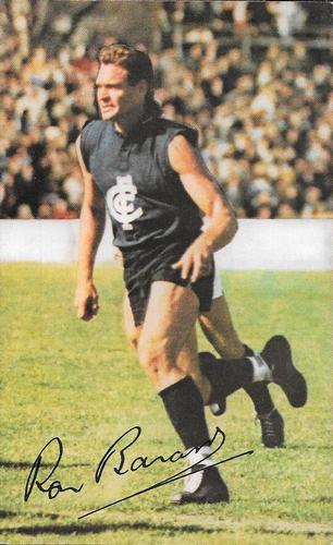 1966 Mobil Footy Photos VFL #2 Ron Barassi Front